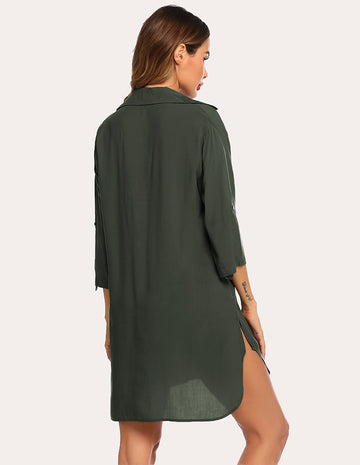 ekouaer-bikini-cover-up-strandkleid-berwurf image 2