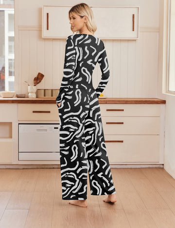 ekouaer-pajama-sets-zweiteiler-viskose-r-schentop-weit image 3