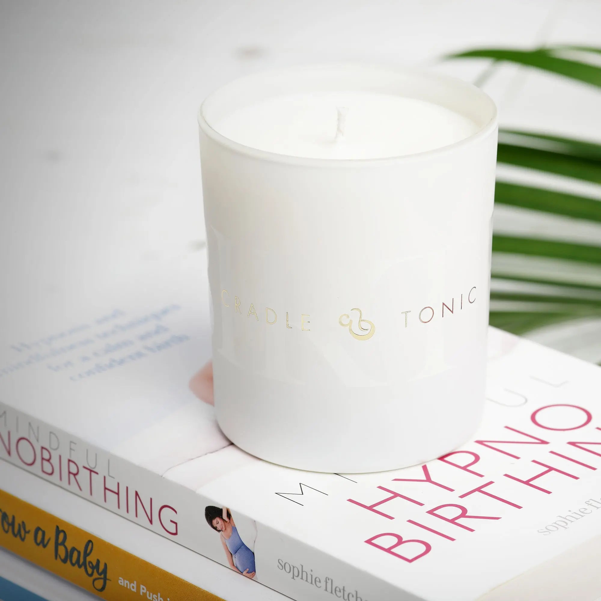 cradle-and-tonic-birthing-candle-geburtskerze-220g-rose image 3