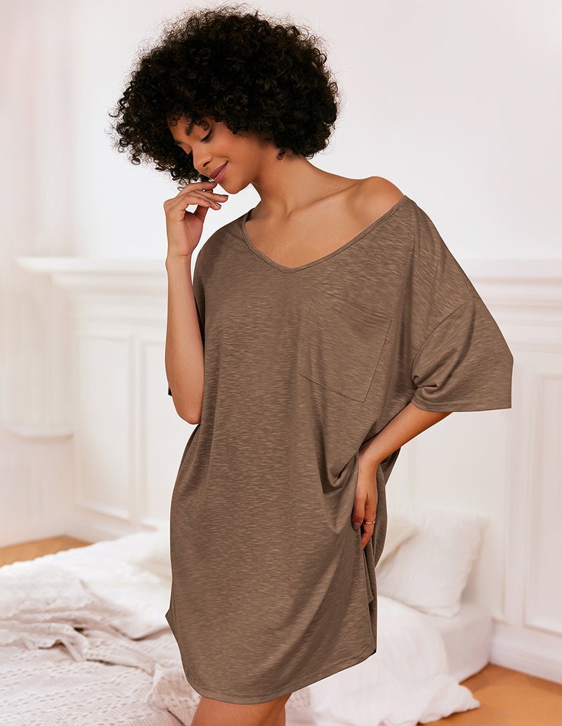 ekouaer-pajama-sets-ribbed-knit-lounge-set-langarm-2-teilig image 2