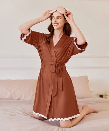 ekouaer-robes-lightweight-knee-length-bademantel-mit-taschen image 5