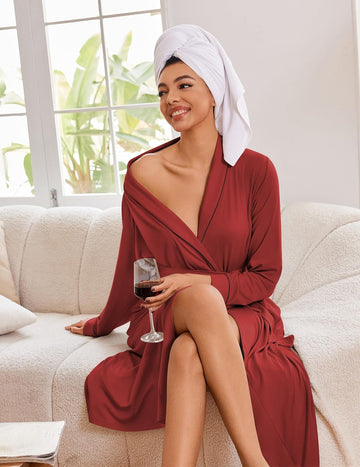 ekouaer-robes-kimono-bademantel-lang-leicht-strick image 3