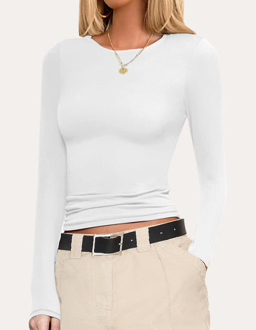 ekouaer-thermals-basic-thermal-top-thermoshirt-slim-fit-langarm image 7