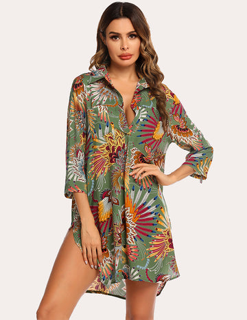 ekouaer-swimwear-bikini-cover-up-strandhemd-mit-kn-pfen image 5