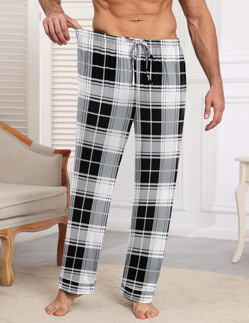 ekouaer-pajama-sets-pyjamahose-herren-lang-taschen image 3