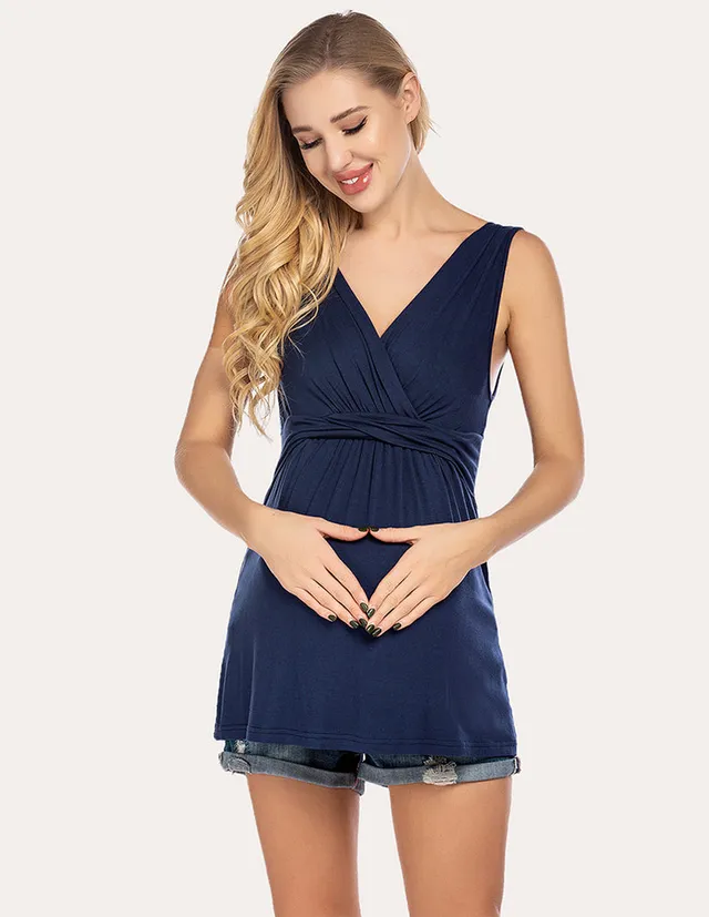 ekouaer-maternity-breastfeeding-vest-stilltop-rmellos-leicht image 1