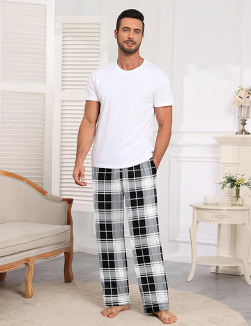 ekouaer-pajama-sets-pyjamahose-herren-lang-taschen image 5