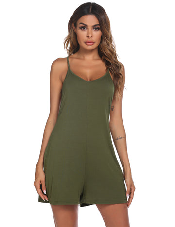 ekouaer-jumpsuits-spaghetti-strap-romper-einteiler-v-ausschnitt image 5