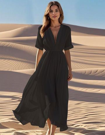 ekouaer-nightgowns-nachthemd-baumwolle-v-ausschnitt image 3