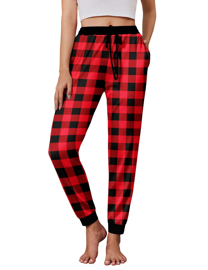 ekouaer-pajama-sets-jogger-braun-leopard-gr-s-xxl-mit-taschen image 6