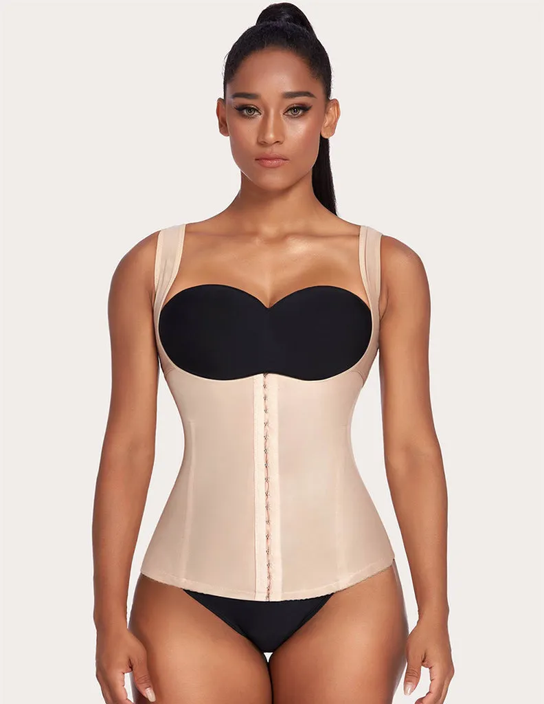 ekouaer-shapewear-taillenformer-top-haken-unterbrust image 1