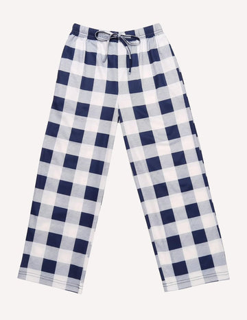 ekouaer-pajama-sets-jungen-pyjamahose-lang-kariert image 3