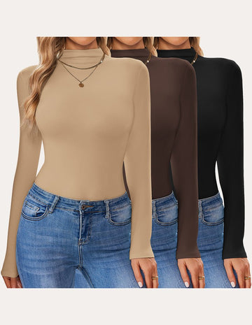 ekouaer-thermals-turtleneck-thermo-unterhemd-3er-pack-langarm image 5