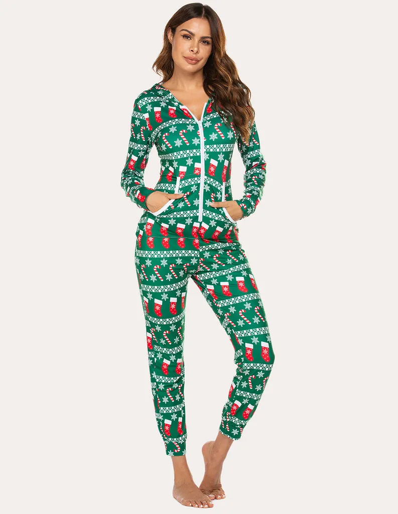 ekouaer-jumpsuits-cozy-onesie-kapuze-pl-sch-overall image 1