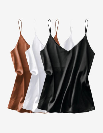 ekouaer-3-pack-satin-camisole-top-v-ausschnitt-set image 5