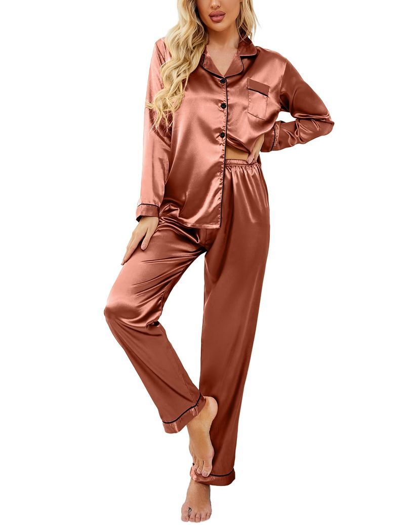 ekouaer-pajama-sets-satin-long-sleeve-schlafanzug-gr-n-mit-taschen image 6