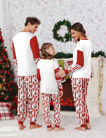 ekouaer-pajama-sets-weihnachts-pyjama-elch-jogger image 3