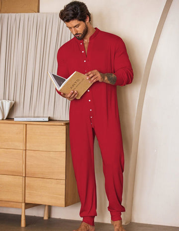 ekouaer-men-one-piece-union-suit-thermo-einteiler-kn-pfe image 3