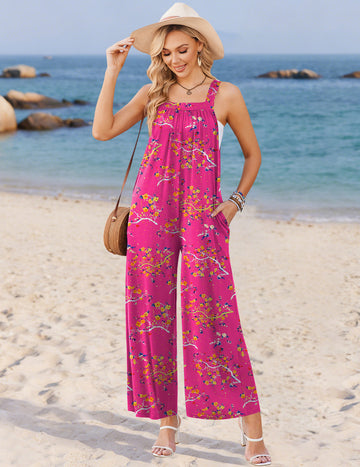 ekouaer-jumpsuits-wide-leg-overall-mit-taschen-verstellbar image 7