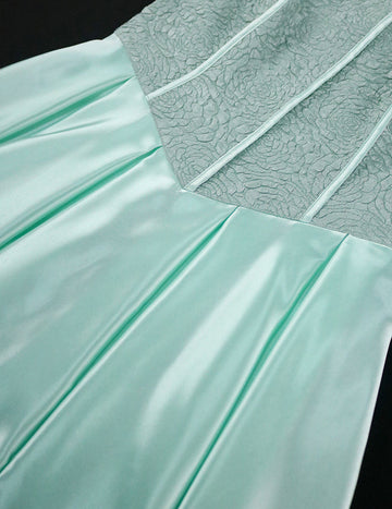 ekouaer-jacquard-midikleid-schleife-hellgr-n-cocktail image 2