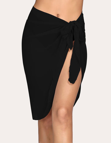ekouaer-swimwear-chiffon-cover-up-pareo-sarong-strand image 3