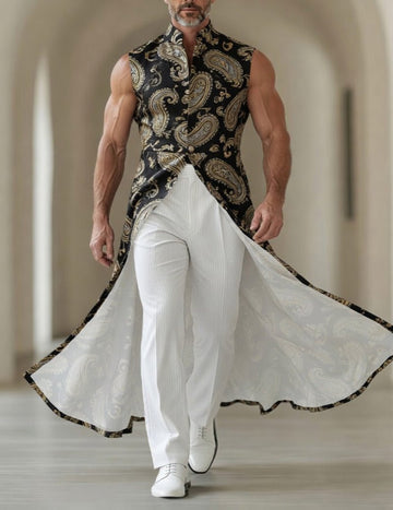 ekouaer-men-pfau-paisley-frack-weste-rmellos image 5
